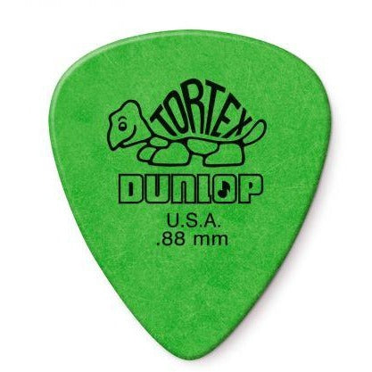 Dunlop Tortex Standard Guitar Picks 0.88mm - 12 Pack