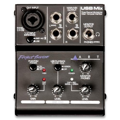 ART Project Series USB Mix Computer Interface
