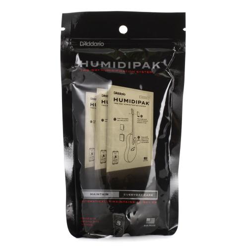 D'Addario Humidipak System Replacement Packets - 3-pack