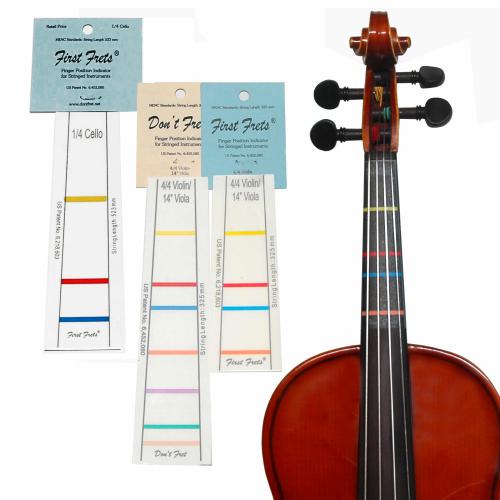 Don't Fret First Frets Violin and Viola Fingerboard Tape