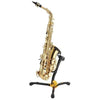 Hercules Alto/Tenor Saxophone Stand being used
