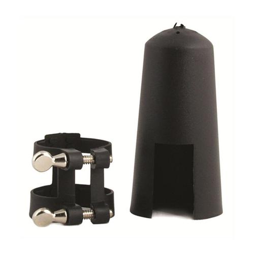 Luyben Bb Clarinet Ligature & Cap, Black
