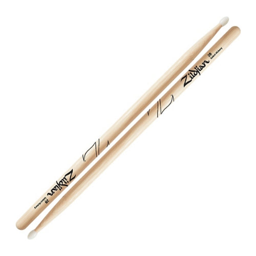 Zildjian Natural Hickory 2B Nylon-tip Drumsticks