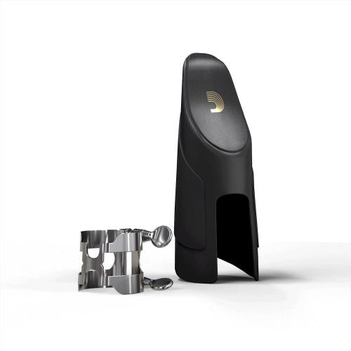 D'Addario Silver-Plated Bass Clarinet H-Ligature &amp; Cap