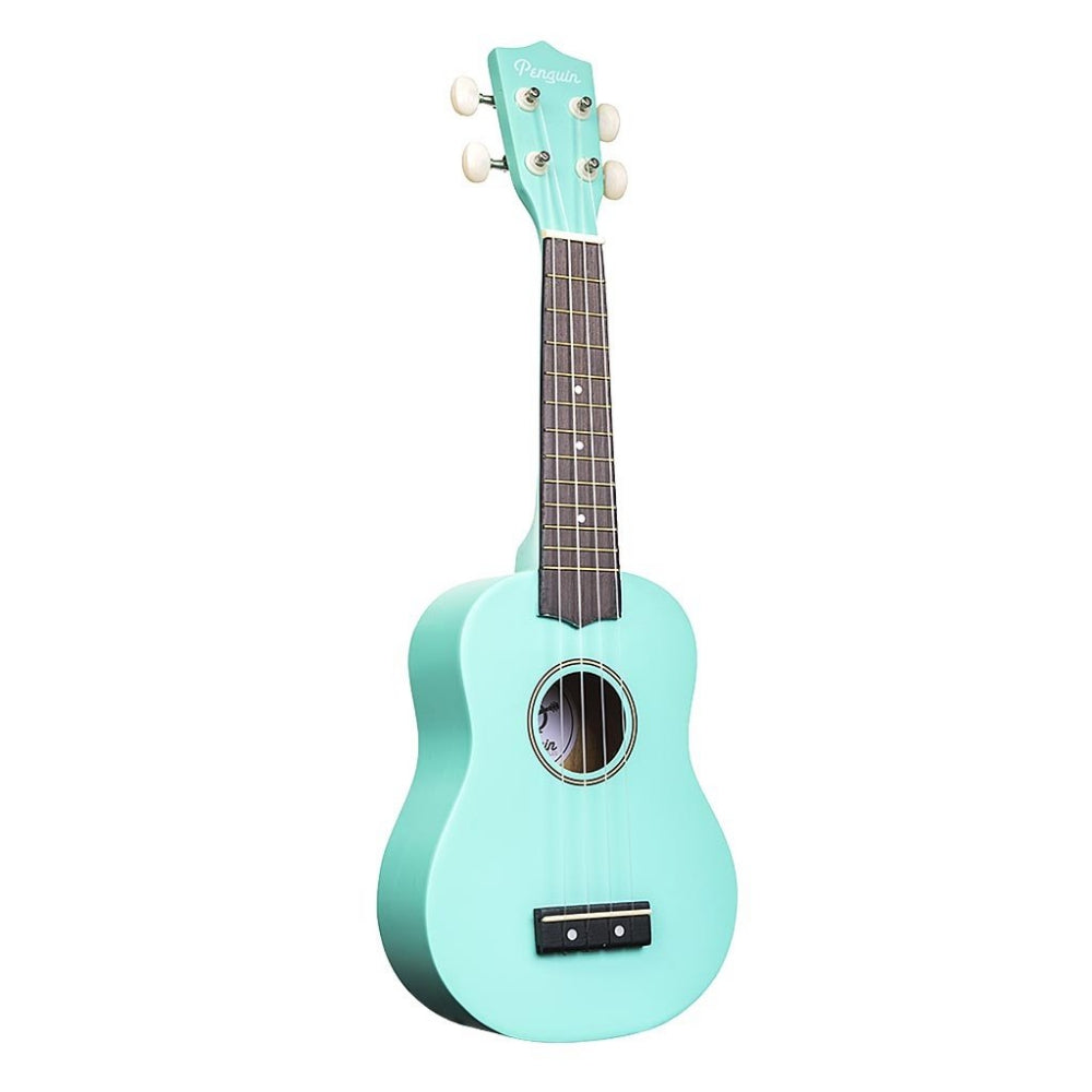 Amahi Penguin Tropical Series Soprano Ukulele - Light Blue