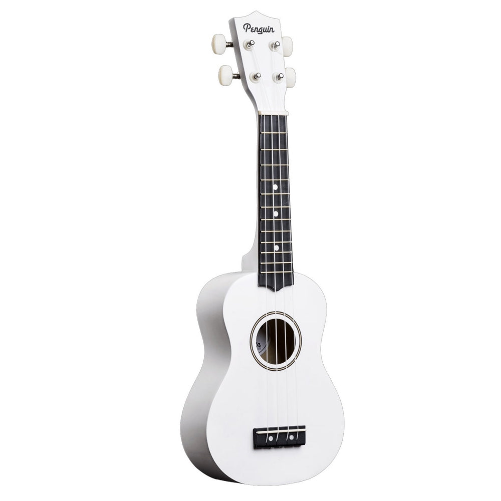 Amahi Penguin Tropical Series Soprano Ukulele - White