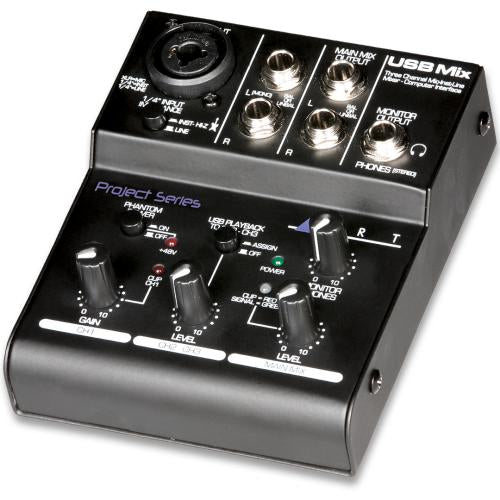 DJ機材 ART USB Mix Project Series ART Project Series USB Mix Computer Interface | Kincaid's Is Music