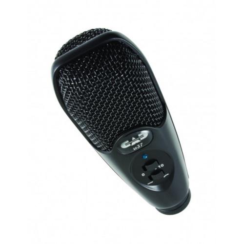 CAD USB Studio Condenser Recording Microphone, Black