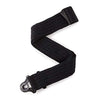 D&#39;Addario Auto Lock Guitar Strap, Black Padded