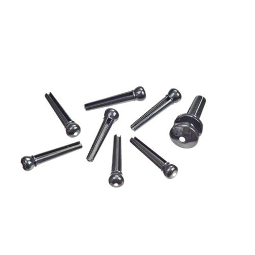 D&#39;Addario Black Plastic Bridge &amp; End Pins | Kincaid&#39;s Is Music