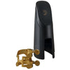 D&#39;Addario Gold-Plated Alto Saxophone H-Ligature &amp; Cap