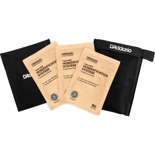 D'Addario Humidipak Two-Way Humidification System