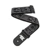 D&#39;Addario Joe Satriani Woven Guitar Strap - Skull n&#39; Bones