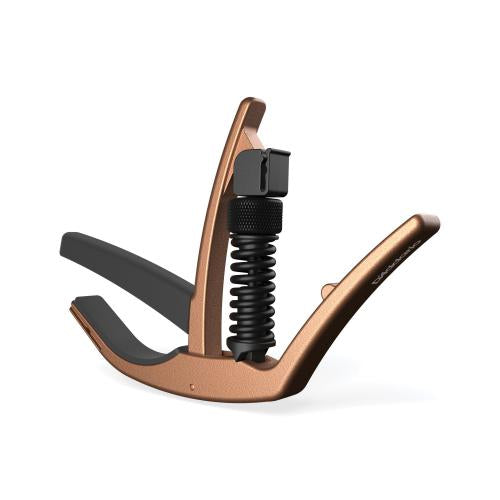 D&#39;Addario NS Artist Guitar Capo, Metallic Bronze