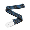 D&#39;Addario Planet Waves 2&quot; Hootenanny Guitar Strap Blue/Black