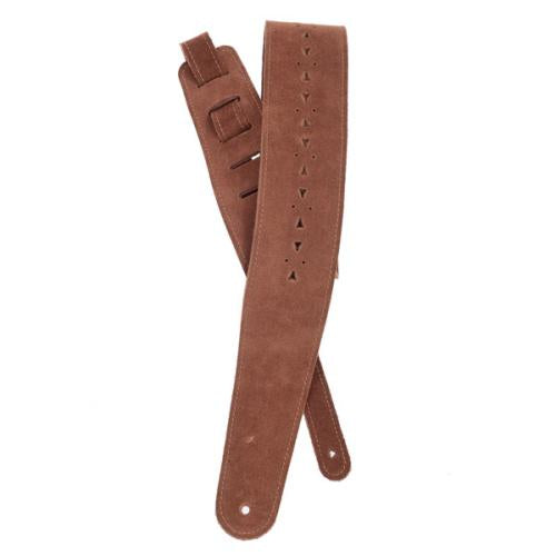 D&#39;Addario Planet Waves Leather Guitar Strap - Honey Suede Apache | Kincaid&#39;s Is Music