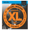 D&#39;Addario XL 5-String Nickel Wound Long Scale Bass Guitar Strings | Kincaid&#39;s Is Music