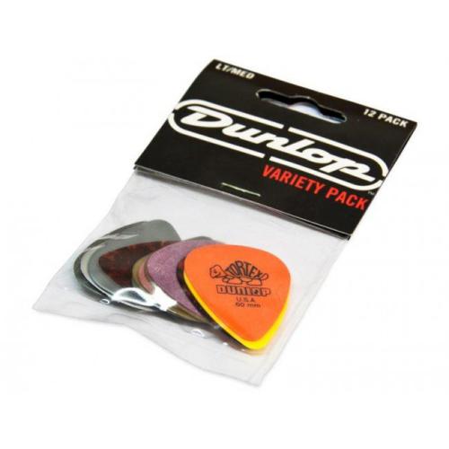 Dunlop PVP101 Guitar Pick Variety Pack - Light/Medium 12-Pack | Kincaid&#39;s Is Music