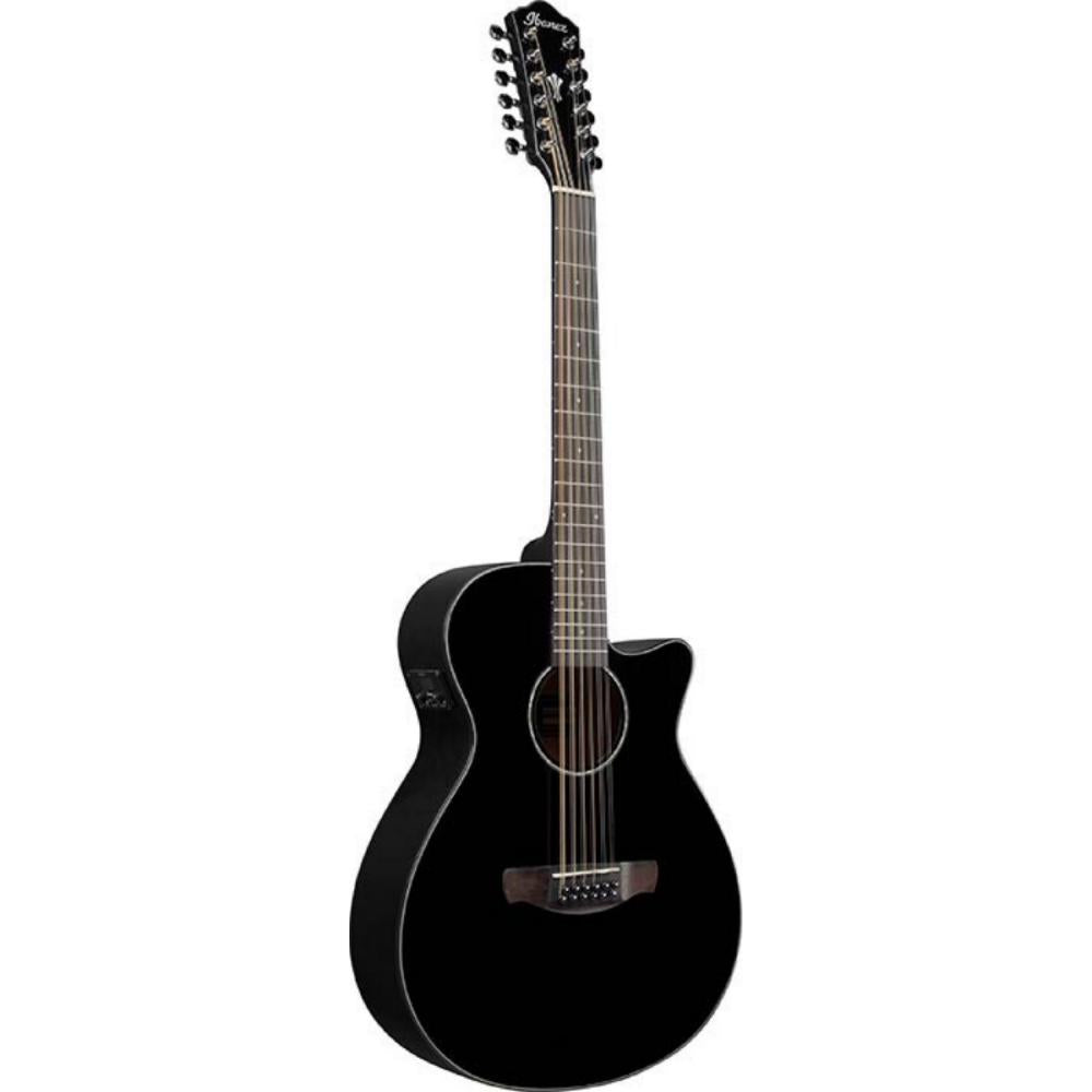 Ibanez AEG 12-String Acoustic-Electric Guitar - Black