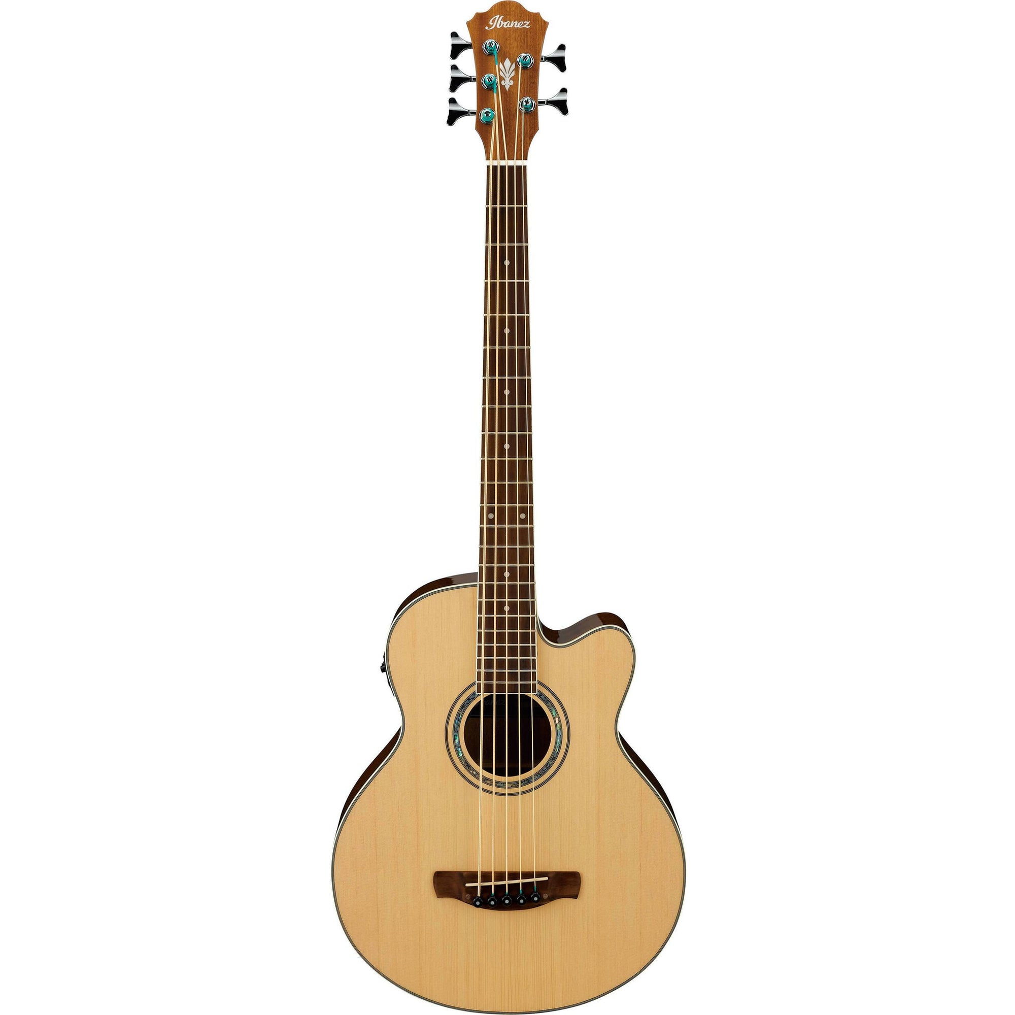 Ibanez Natural High Gloss 5-String Acoustic-Electric Bass Guitar | Kincaid's Is Music