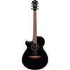 Ibanez AEG50L Cutaway Left-Handed Acoustic-Electric Guitar, Black High Gloss | Kincaid&#39;s Is Music