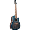 Ibanez Altstar Acoustic-Electric Guitar: Flamed Maple Top - Blue Doom Burst