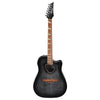 Ibanez Altstar Acoustic-Electric Guitar: Flamed Maple Top - Transparent Black Sunburst