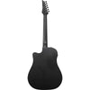 Ibanez Altstar ALT20 Acoustic-Electric Guitar, Weathered Black