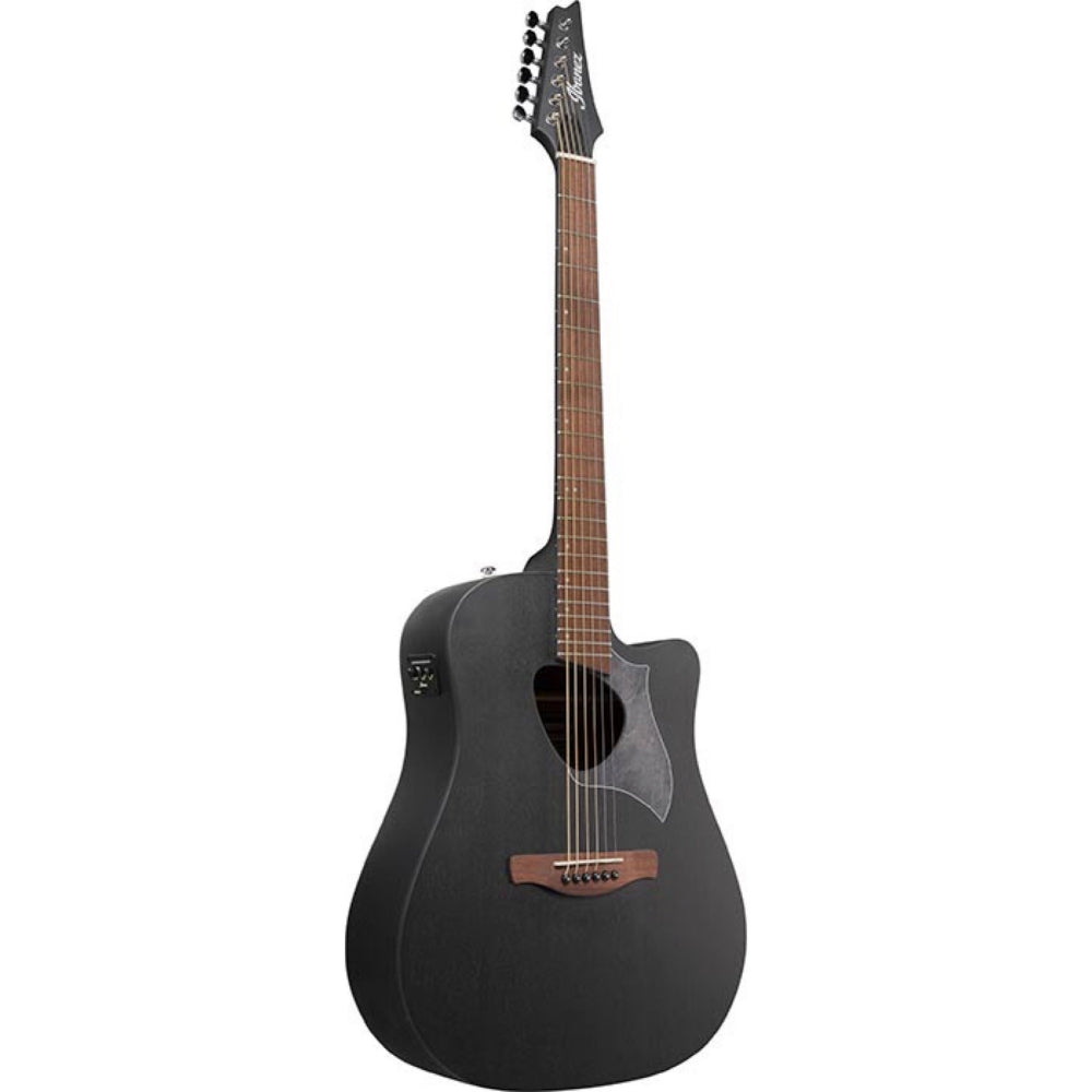 Ibanez Altstar ALT20 Acoustic-Electric Guitar, Weathered Black