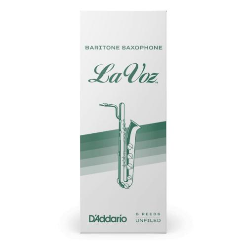 La Voz Baritone Saxophone Reeds, Box of 5