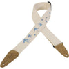 Levy&#39;s Cotton Guitar Strap - Blue Birds