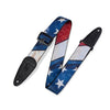 Levy&#39;s Distressed U.S. Flag Polyester Guitar Strap
