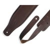 Levy&#39;s Padded Leather Guitar Strap, Dark Brown