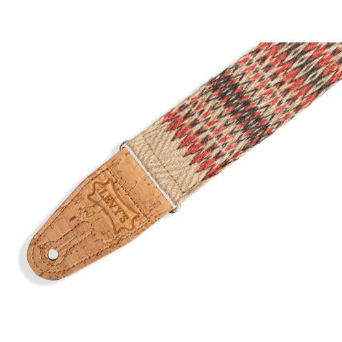 Levy's Vegan Hemp Towers Guitar Strap