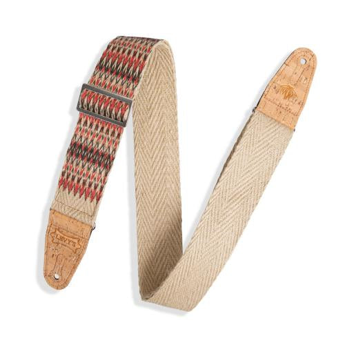 Levy's Vegan Hemp Towers Guitar Strap