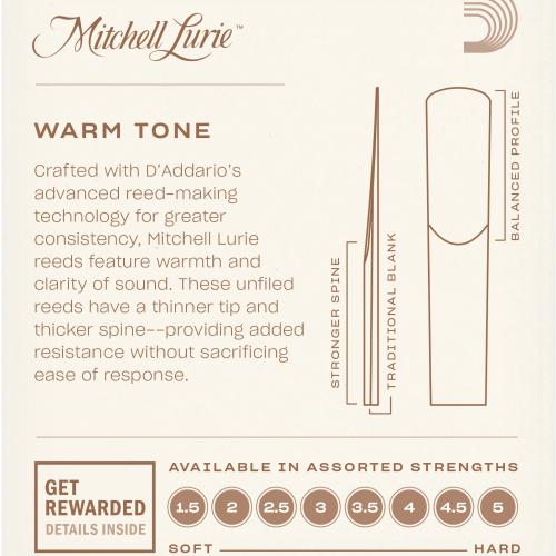 Mitchell Lurie Bb Clarinet Reeds | Kincaid&#39;s Is Music