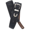 Planet Waves Belt Buckle Leather Guitar Strap - Black | Kincaid&#39;s Is Music