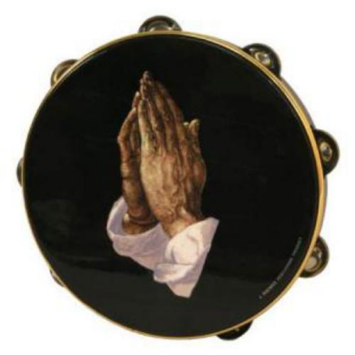 Remo 10" Tambourine, Praying Hands | Kincaid's Is Music