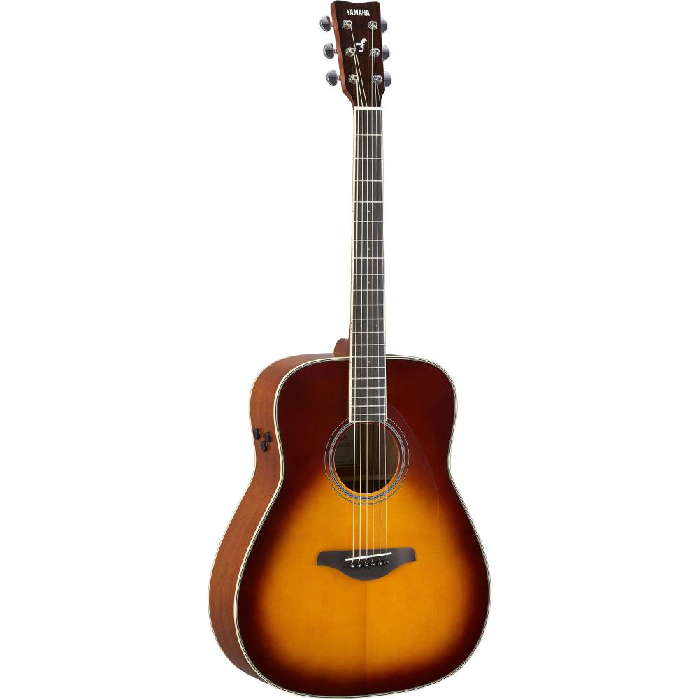 Yamaha TransAcoustic Dreadnought Guitar - Brown Sunburst | Kincaid's Is Music